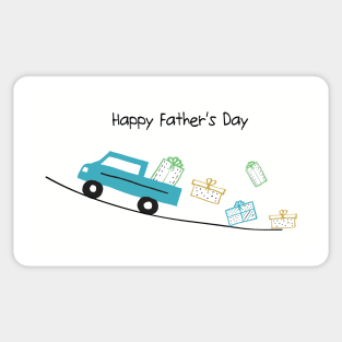 Happy Father's Day 4 Sticker